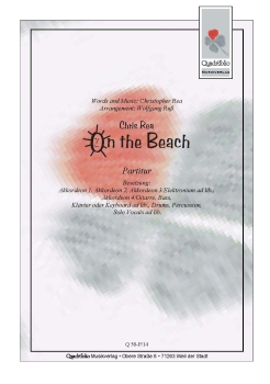 On The Beach - Partitur