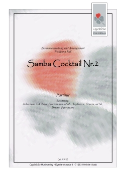 Samba Cocktail Nr. 2 - Partitur