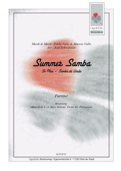 Summer Samba - Partitur